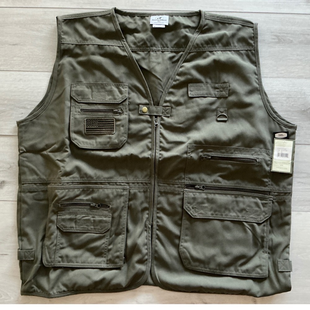 Mooselander Tac-Lite Hunting Tactical Vest Olive Green 3XL New With Tags